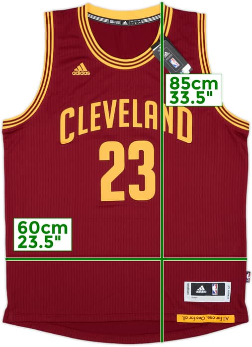 2014-17 Cleveland Cavaliers James #23 adidas Swingman Away Jersey (L)