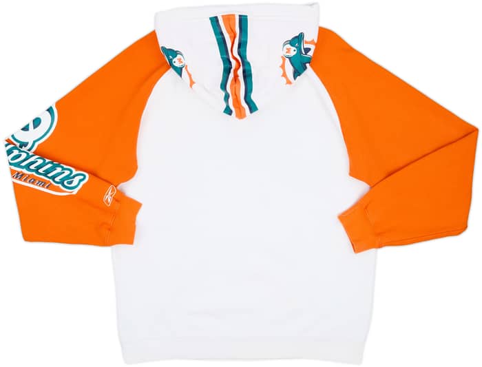 2007 Miami Dolphins Reebok Hooded Sweat Top - 6/10 - (M)