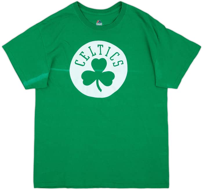 2017-19 Boston Celtics Irving #11 Majestic Tee - 5/10 - (L)