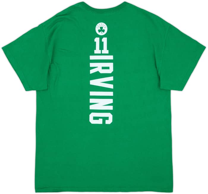 2017-19 Boston Celtics Irving #11 Majestic Tee - 5/10 - (L)
