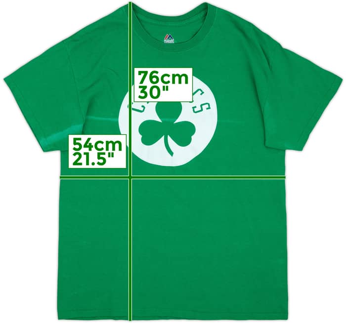 2017-19 Boston Celtics Irving #11 Majestic Tee - 5/10 - (L)