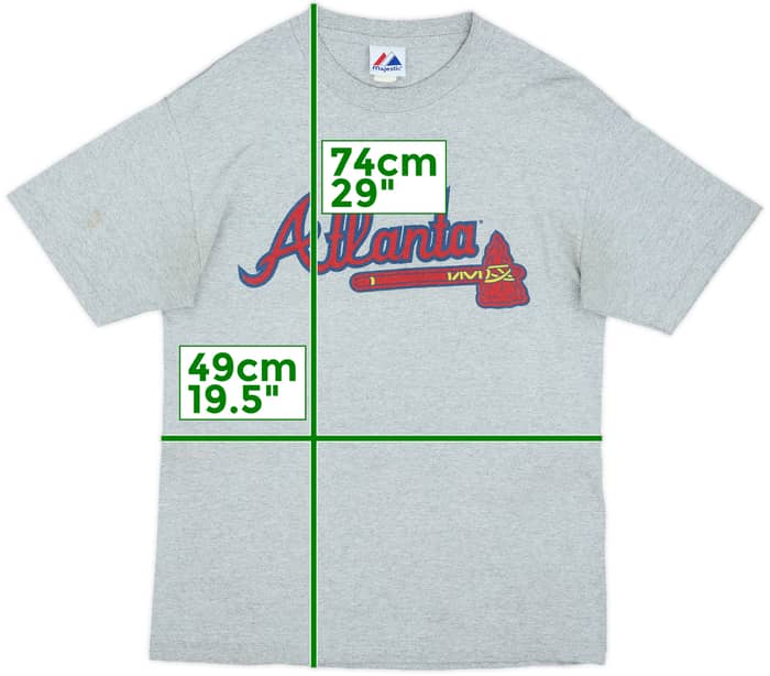 2010-14 Atlanta Braves Heyward #22 Majestic Tee - 6/10 - (L)