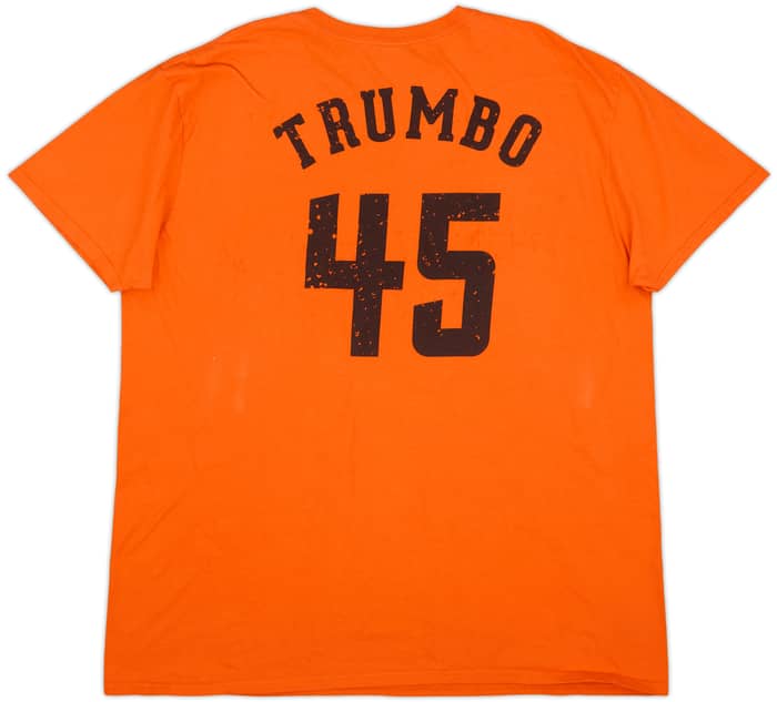 2016-19 Baltimore Orioles Trumbo #45 Graphic Tee - 8/10 - (XL)