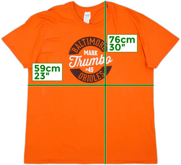 2016-19 Baltimore Orioles Trumbo #45 Graphic Tee - 8/10 - (XL)
