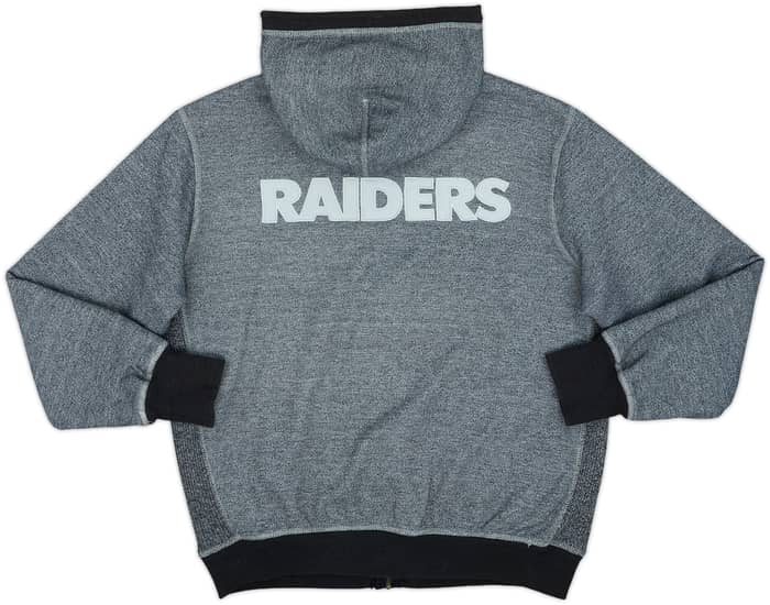2010 Oakland Raiders NFL Hooded Sweat Top - 6/10 - (M)