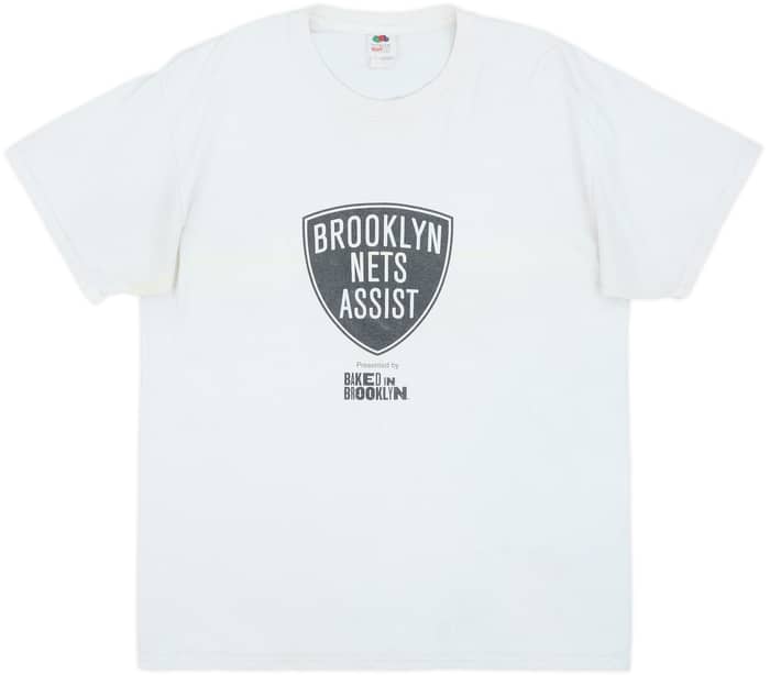 2013-14 Brooklyn Nets Graphic Tee - 5/10 - (L)