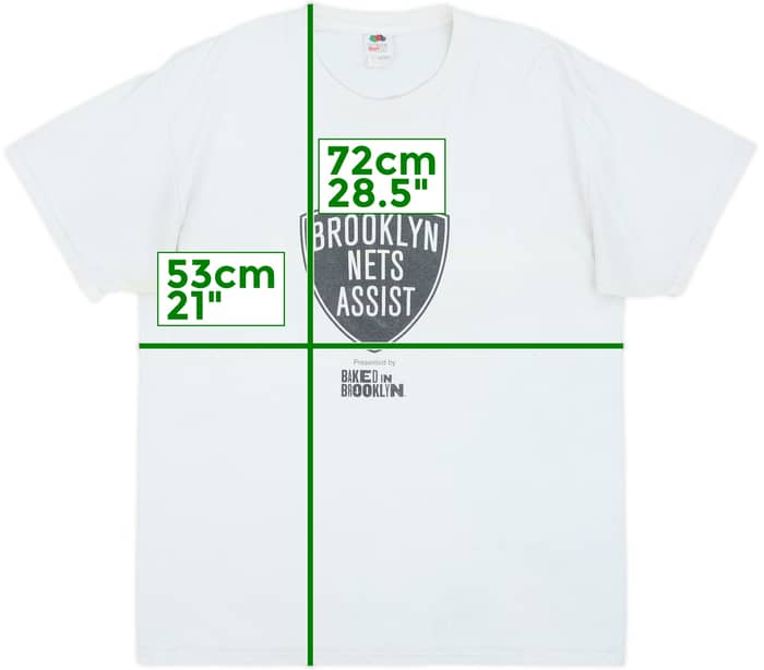 2013-14 Brooklyn Nets Graphic Tee - 5/10 - (L)