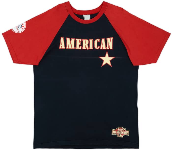 2004 MLB All-Star Game Rodriguez #13 Majestic Tee - 7/10 - (XL)