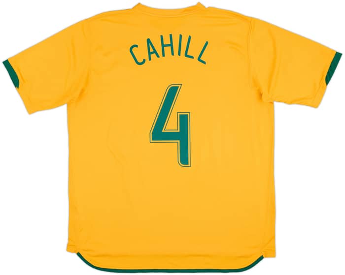2006-08 Australia Home Shirt Cahill #4 - 7/10 - (XL)