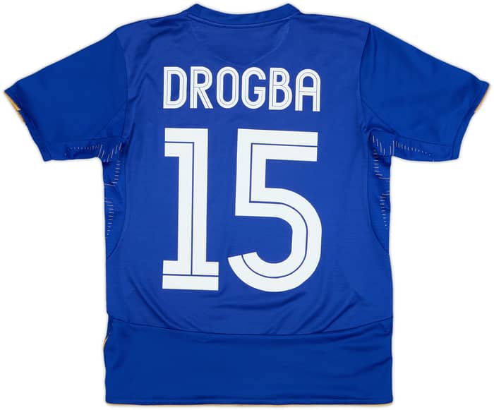 2005-06 Chelsea Centenary Home Shirt Drogba #15 - 8/10 - (L.Boys)