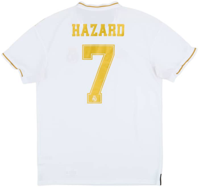 2019-20 Real Madrid Home Shirt Hazard #7 - 7/10 - (L)