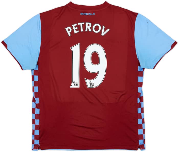 2010-11 Aston Villa Home Shirt Petrov #19 - 4/10 - (XL)