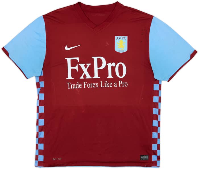 2010-11 Aston Villa Home Shirt Petrov #19 - 4/10 - (XL)