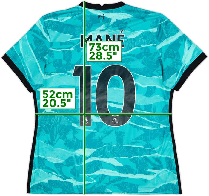 2020-21 Liverpool Away Shirt Mane #10 - 6/10 - (Women's XL)