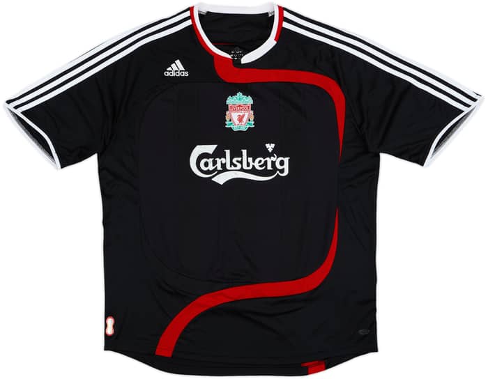 2007-08 Liverpool Third Shirt Gerrard #8 - 6/10 - (XL)