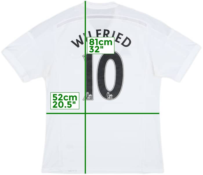 2014-15 Swansea Home Shirt Wilfried #10 - 6/10 - (XL)