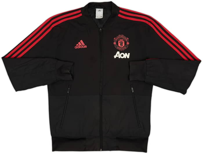 2018-19 Manchester United adidas Track Jacket - 7/10 - (S)