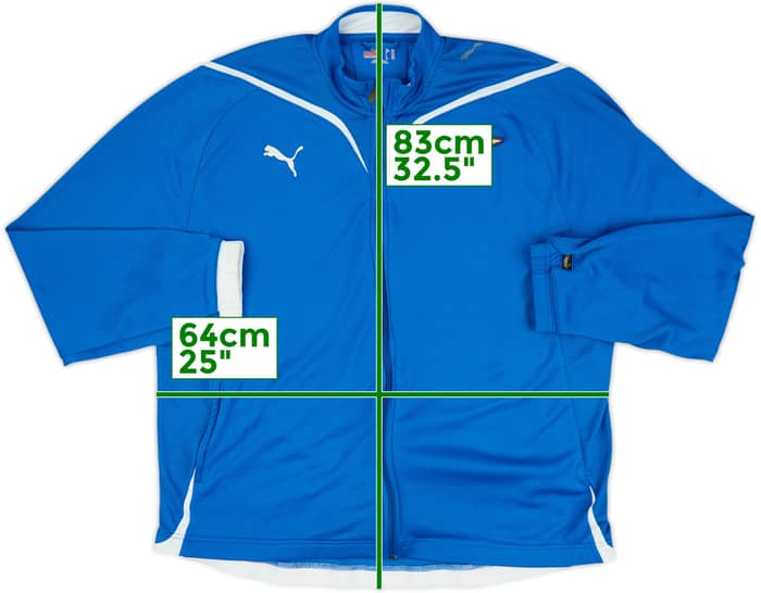 2009-10 Lazio Puma Track Jacket - 3/10 - (XXL)