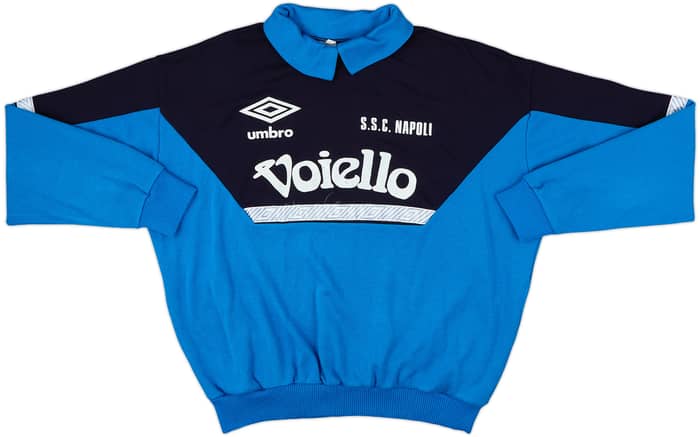 1991-93 Napoli Umbro Sweat Top - 8/10 - (XXL)