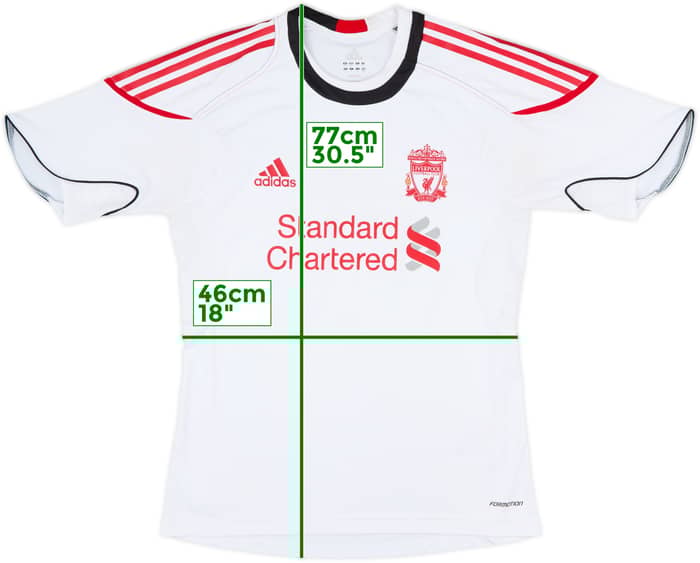 2010-11 Liverpool adidas Formotion Training Shirt - 8/10 - (M/L)