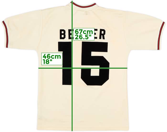 1996-97 Liverpool Away Shirt Berger #15 - 8/10 -(Y)