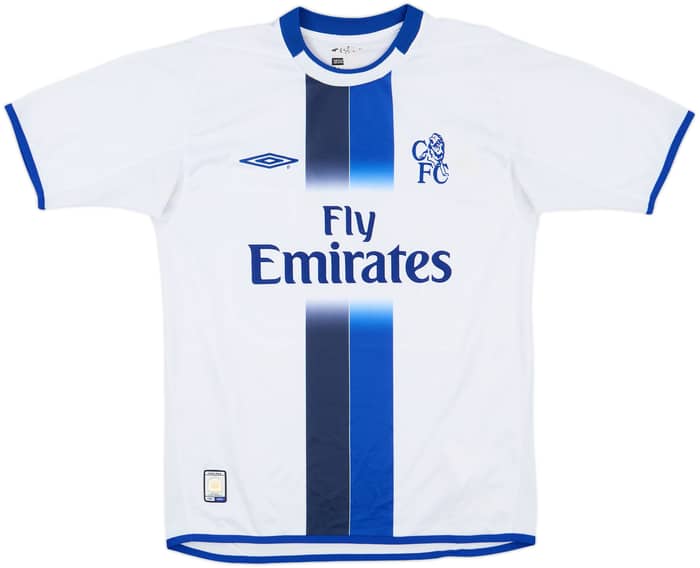 2003-05 Chelsea Away Shirt Zola #25 - 6/10 - (S)