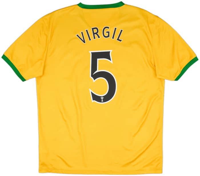2013-14 Celtic Away Shirt Virgil #5 - 6/10 - (L)