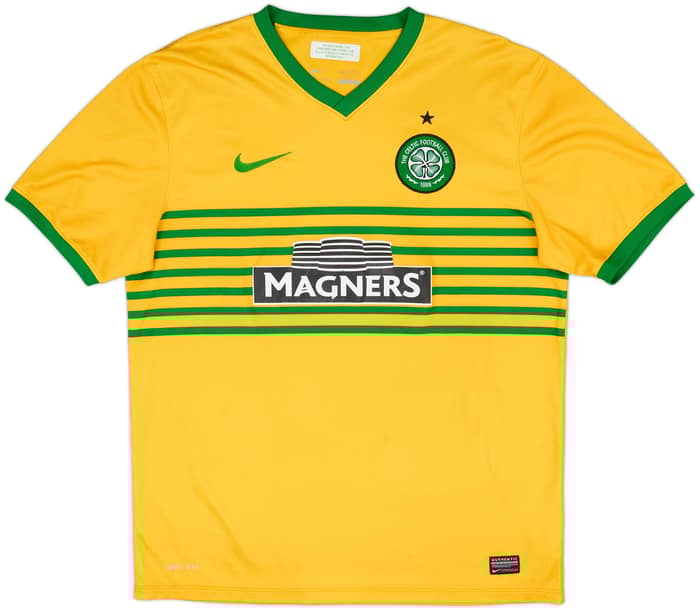 2013-14 Celtic Away Shirt Virgil #5 - 6/10 - (L)