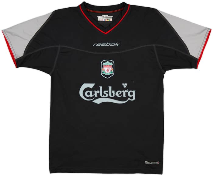 2002-04 Liverpool Away Shirt Gerrard #17 - 9/10 - (Y)