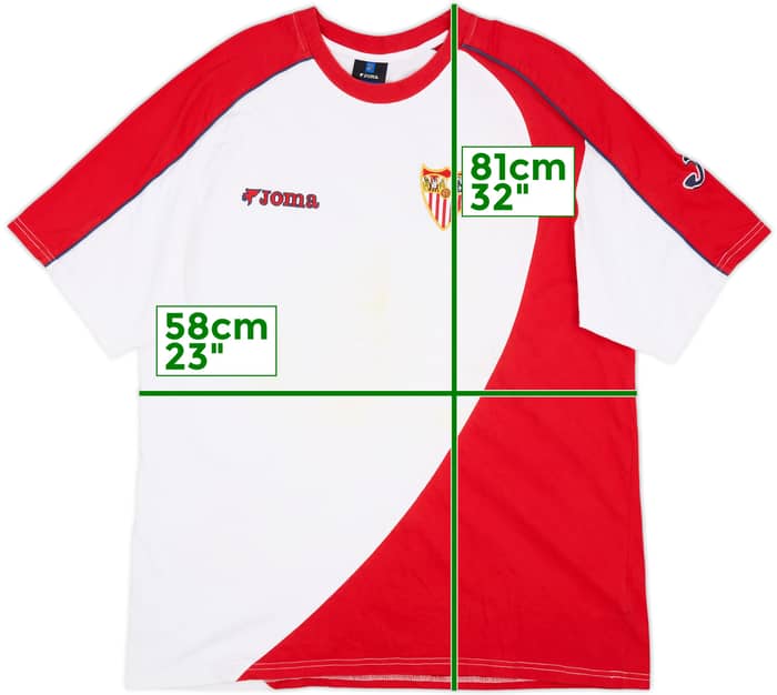 2004-05 Sevilla Joma Cotton Tee - 6/10 - (XL)