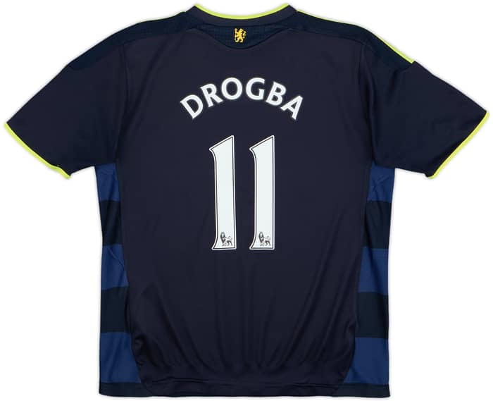 2009-10 Chelsea Away Shirt Drogba #11 - 8/10 - (S.Boys)