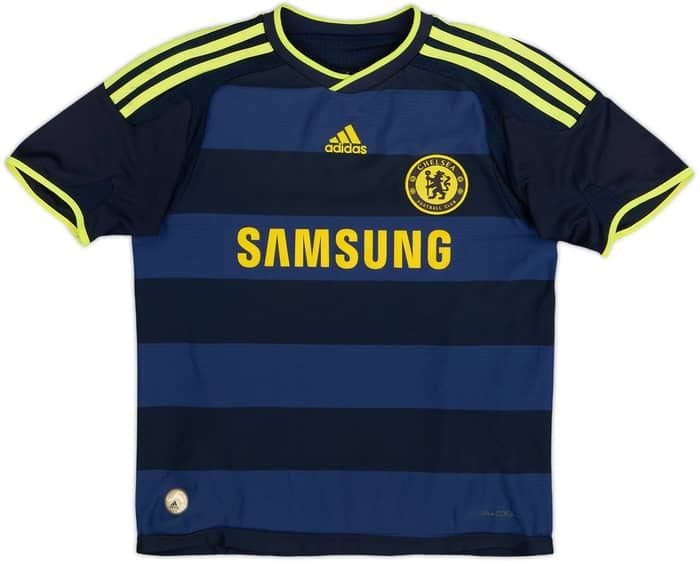 2009-10 Chelsea Away Shirt Drogba #11 - 8/10 - (S.Boys)