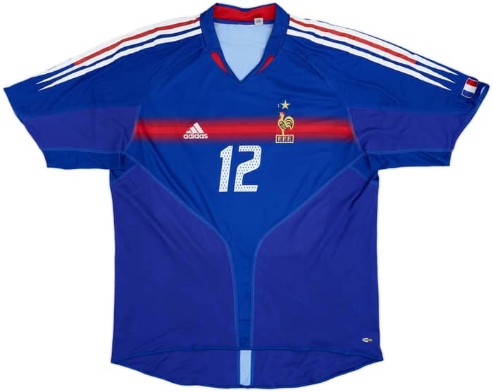 2002-04 France Home Shirt Henry #12 - 7/10 - (XL)