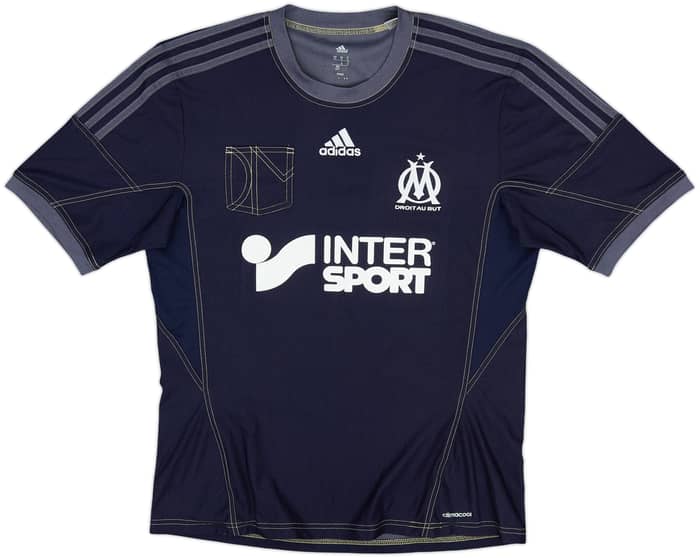 2013-14 Olympique Marseille Away Shirt A.Ayew #10 - 8/10 - (M)