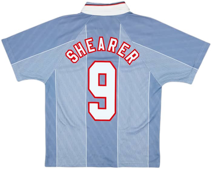 1996-97 England Away Shirt Shearer #9 - 6/10 - (M)