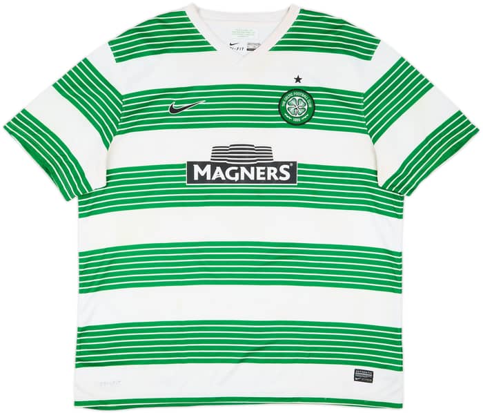 2013-15 Celtic Home Shirt Virgil #5 - 6/10 - (XXL)
