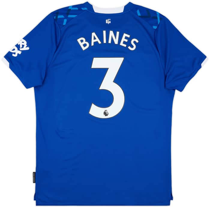 2019-20 Everton Home Shirt Baines #3 - 10/10 - (L)