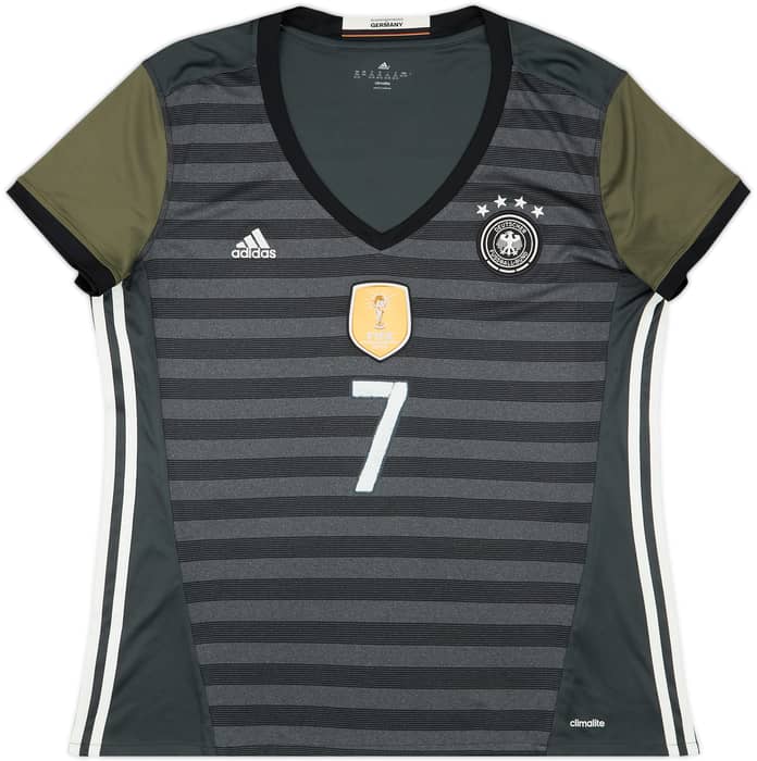 2015-17 Germany Away Shirt Schweinsteiger #7 - 10/10 - (Women's XXL)