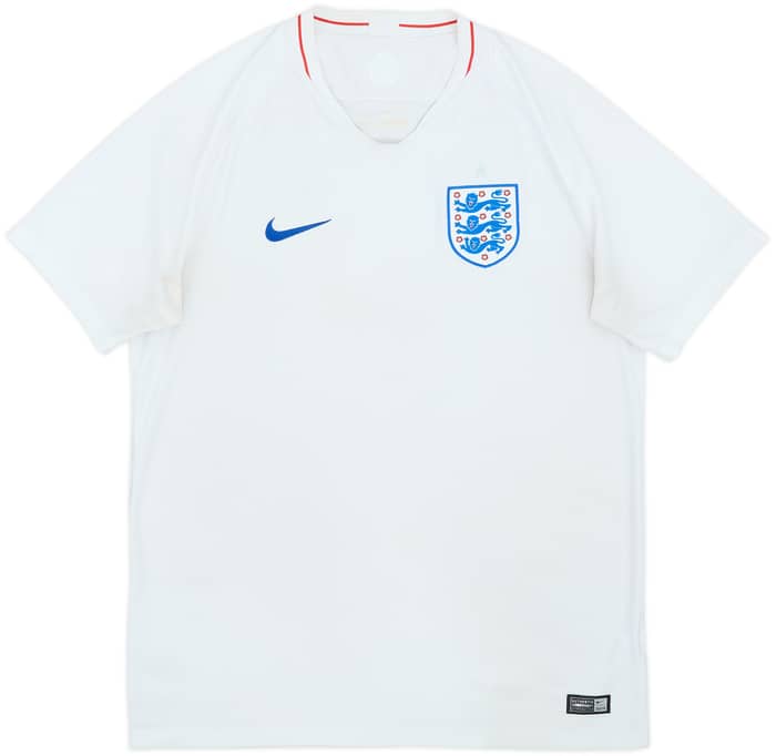 2018-19 England Home Shirt - 4/10 - (L)