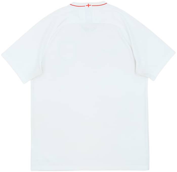 2018-19 England Home Shirt - 4/10 - (L)