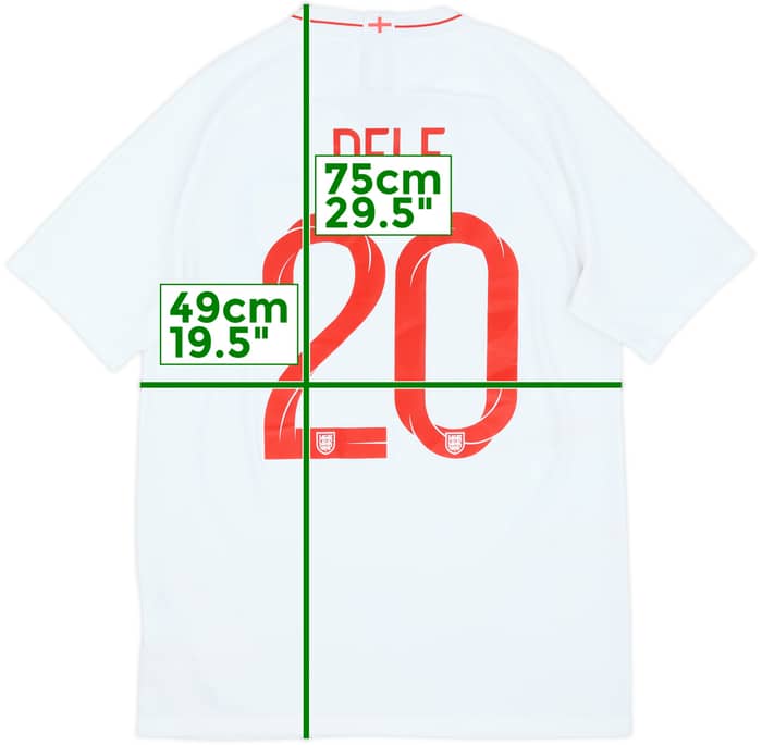 2018-19 England Home Shirt Dele #20 - 6/10 - (M)