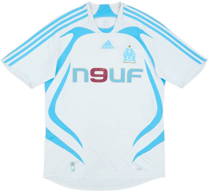2007-08 Olympique Marseille Home Shirt - 4/10 - (S)