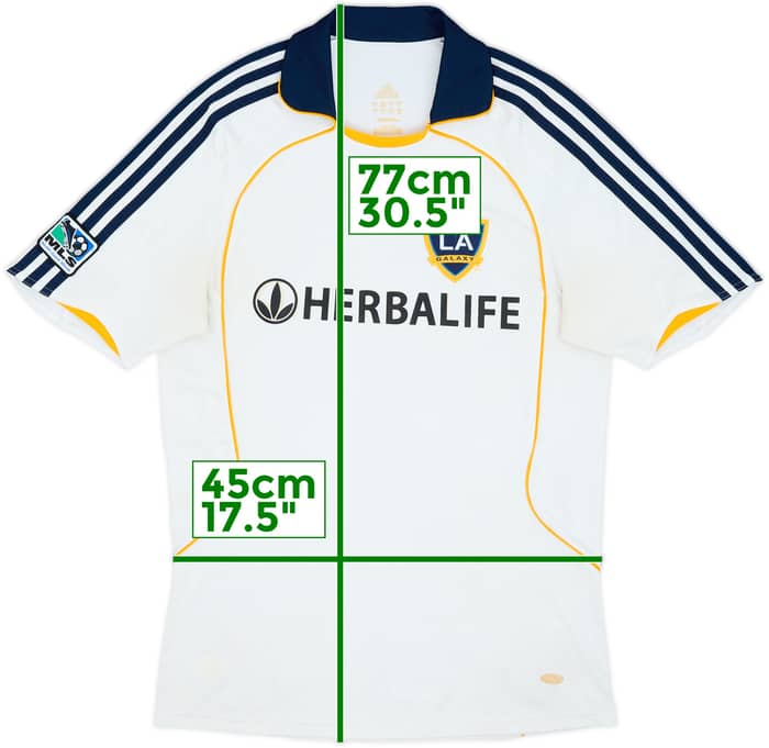 2008-09 LA Galaxy Home Shirt - 4/10 - (S)
