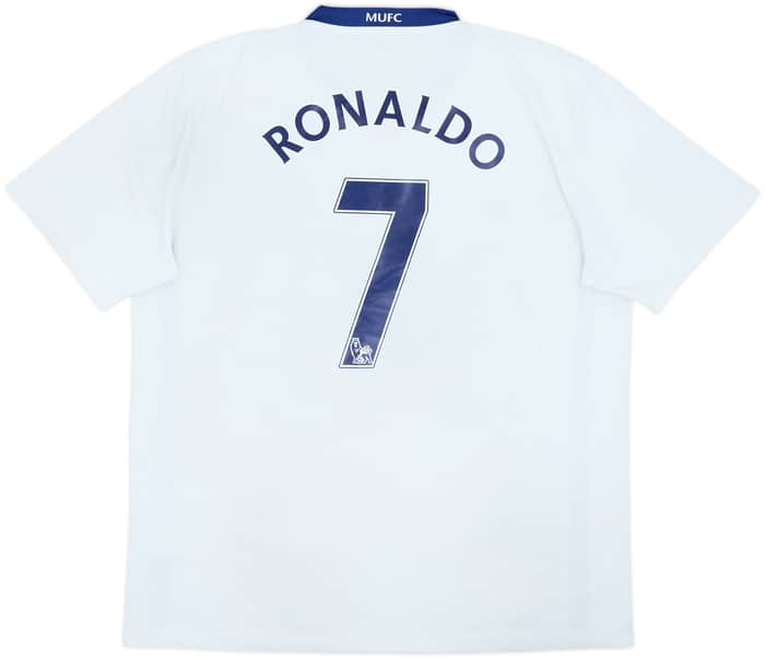 2008-10 Manchester United Away Shirt Ronaldo #7 - 5/10 - (XL)