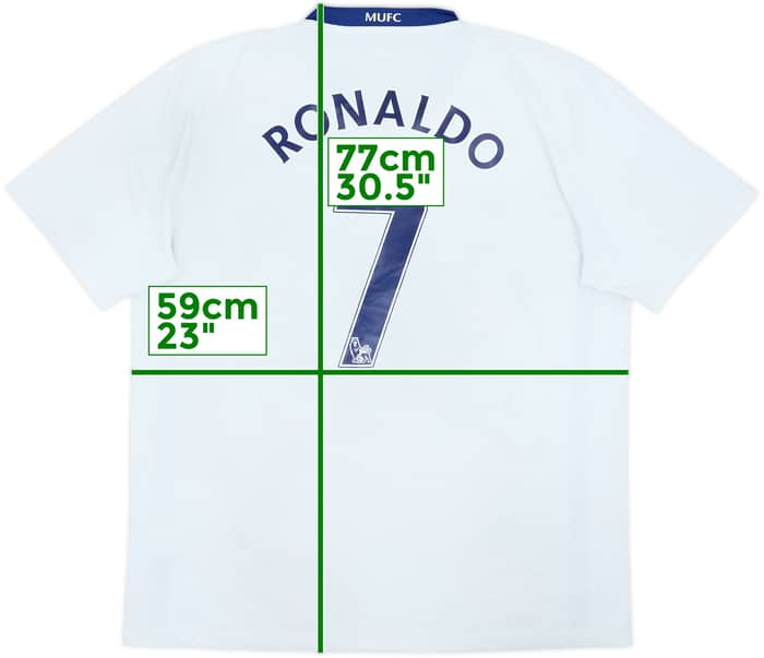 2008-10 Manchester United Away Shirt Ronaldo #7 - 5/10 - (XL)