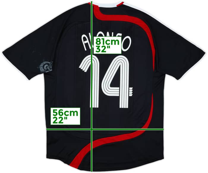 2007-08 Liverpool Third Shirt Alonso #14 - 4/10 - (L)
