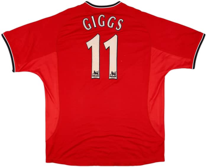 2000-02 Manchester United Home Shirt Giggs #11 - 6/10 - (XL)