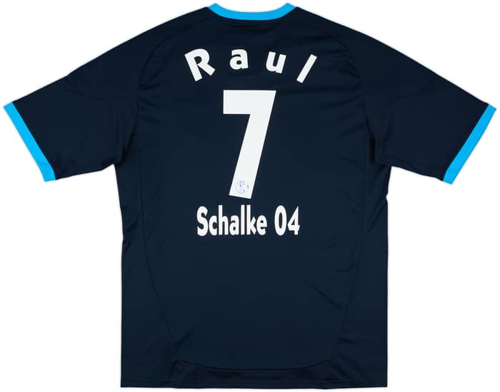 2010-12 Schalke Away Shirt Raul #7 - 6/10 - (XXL)