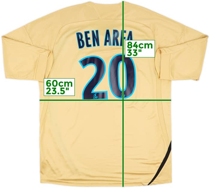 2008-09 Olympique Marseille Third Shirt Ben Arfa #20 - 8/10 - (XL)