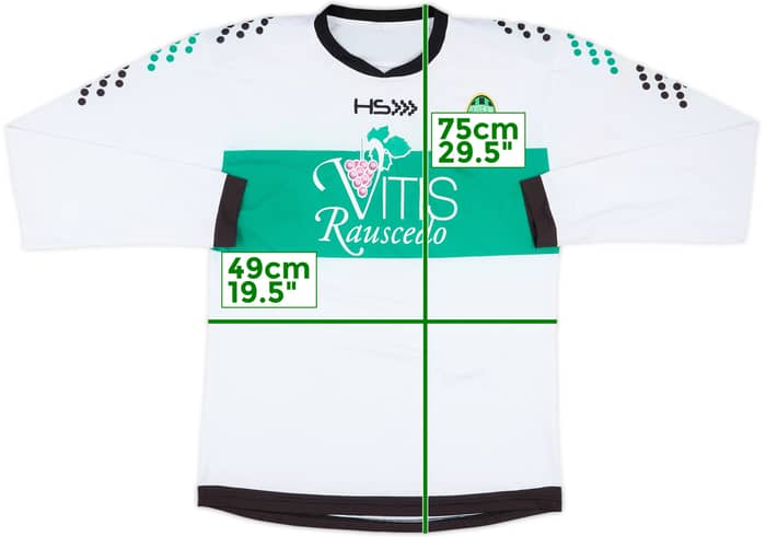 2012-13 Pordenone Away L/S Shirt #17 - 6/10 - (XL)